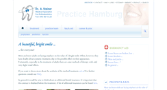 Desktop Screenshot of kfo-steiner.de